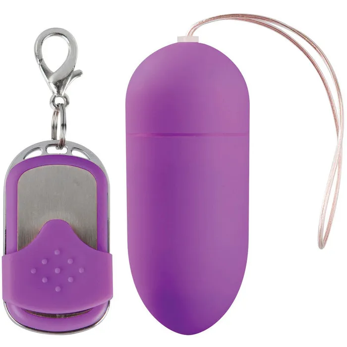 10 Speed Remote Vibrating Egg BIG Purple Shots Toys Vibrators