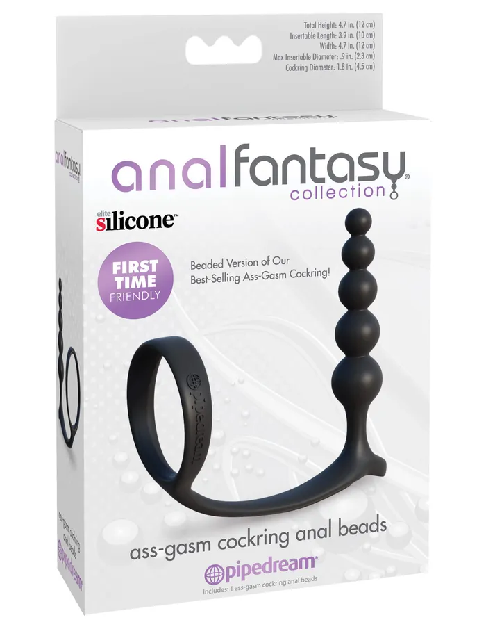 Anal Anal Fantasy Assgasm Cockring Anal Beads Pipedream Products