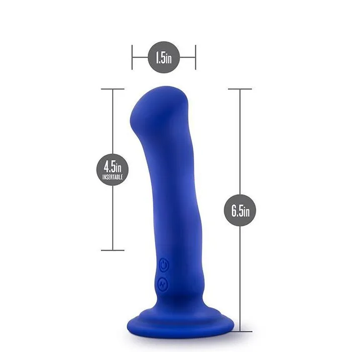 Blush Anal | Impressions N2 Curvy Vibrating Dildo 6.5 Inch