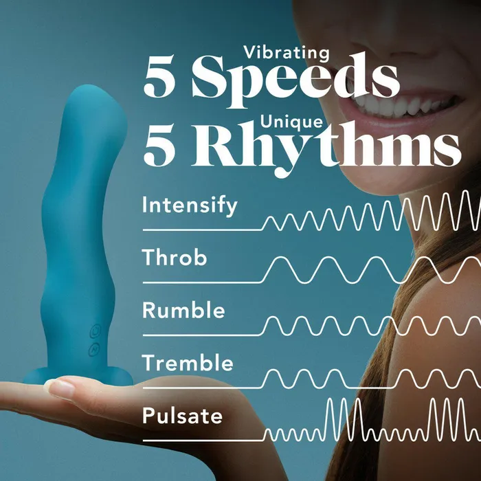 Blush Anal | Impressions N3 Wavy Vibrating Dildo 6.5 Inch