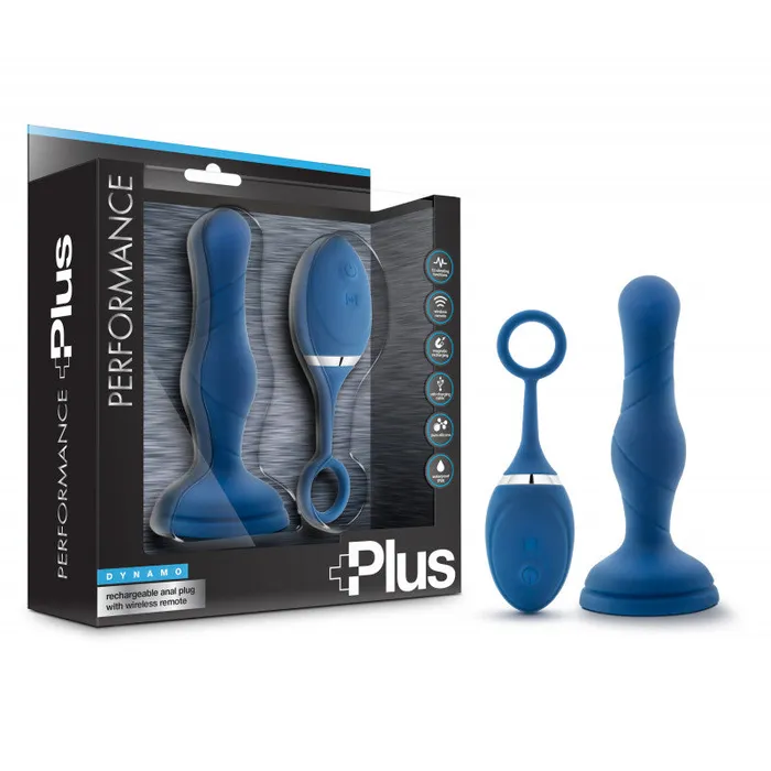 Blush Novelties Vibrators Performance Plus Dynamo Blue