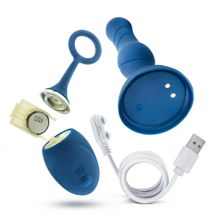 Blush Novelties Vibrators | Performance Plus - Dynamo - Blue Blush Novelties Vibrators | Performance Plus - Dynamo - Blue