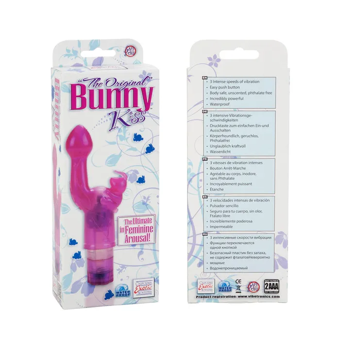 Bunny Kiss Pink | California Exotic Novelties Vibrators
