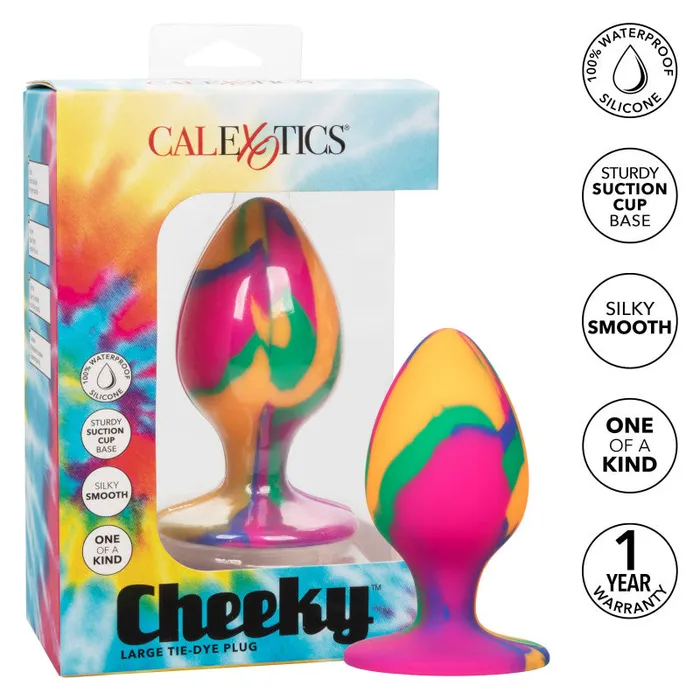 CalExotics Anal | Cheeky Large Tie-Dye Plug CalExotics Anal | Cheeky Large Tie-Dye Plug