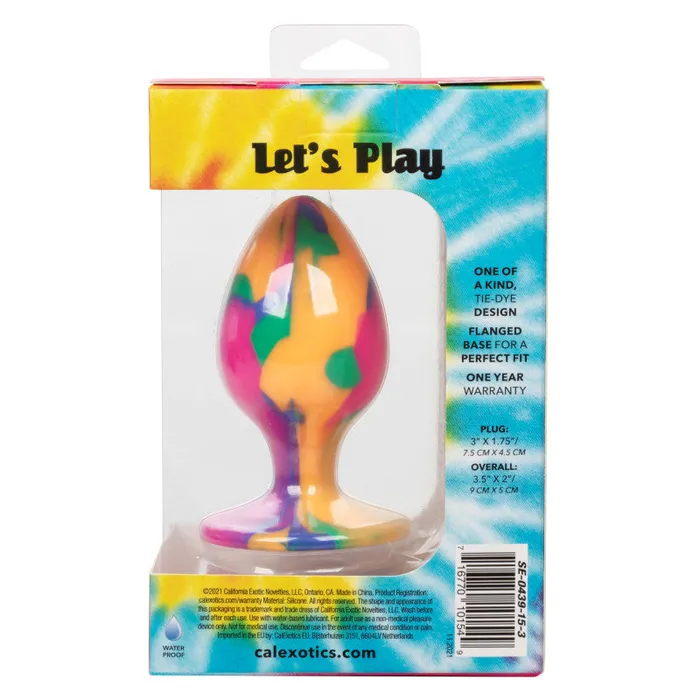 CalExotics Anal | Cheeky Large Tie-Dye Plug CalExotics Anal | Cheeky Large Tie-Dye Plug