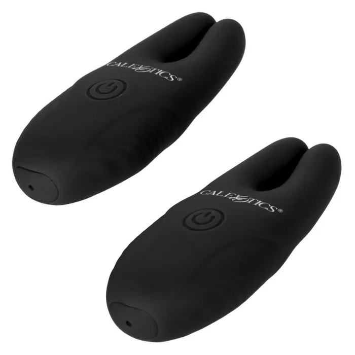 CalExotics Anal | Silicone Remote Nipple Clamps - Black CalExotics Anal | Silicone Remote Nipple Clamps - Black