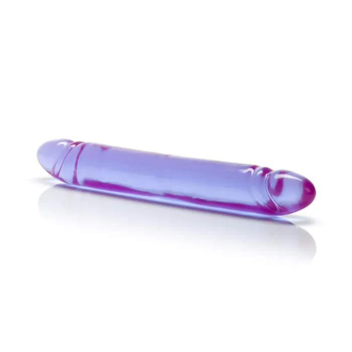 CalExotics Enhancers | Reflective Gel Smooth Double 12in CalExotics Enhancers | Reflective Gel Smooth Double 12in