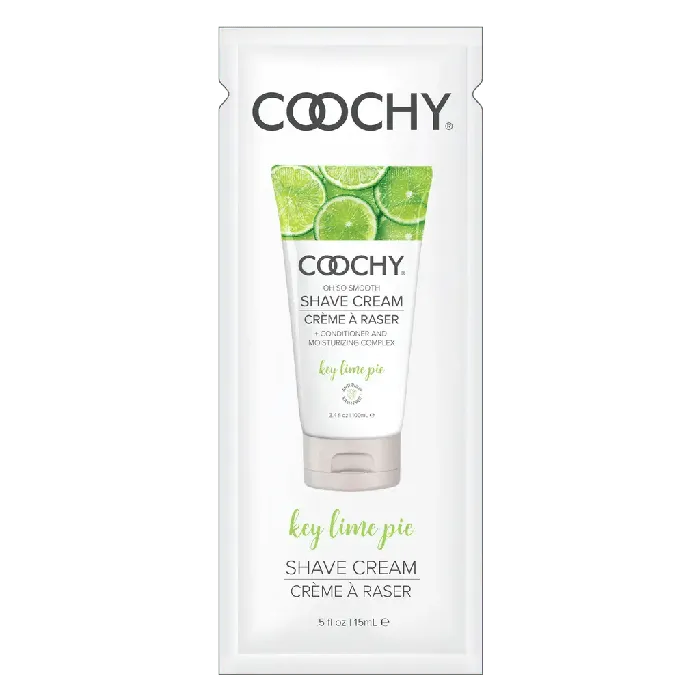 Coochy Vibrators Coochy Cohy Shave Cream Key Lime Pie 05 Oz