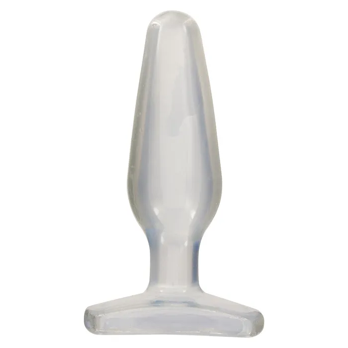 Doc Johnson Anal Crystal Jellies Medium Butt Plug Clear