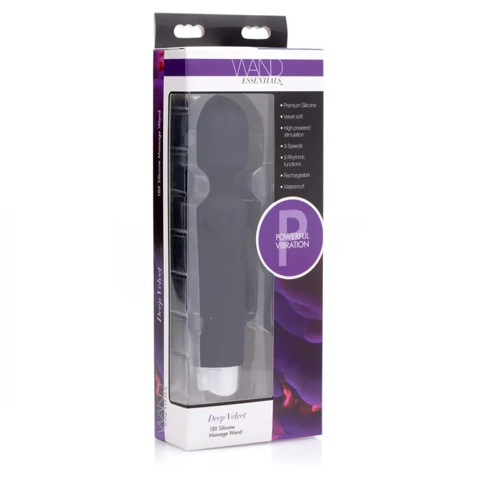 Female Sex Toys | Moon Vybes Deep Velvet 18x Silicone Massage Wand Female Sex Toys | Moon Vybes Deep Velvet 18x Silicone Massage Wand