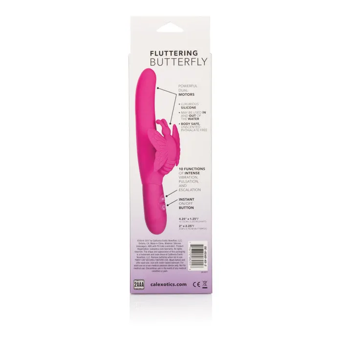 FlutteRing Butterfly Pink CalExotics Vibrators