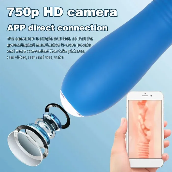 Hidden HD 750p Camera App Control Dildo Vibrator for Women Intelligent Heating Female Masturbator  Peeping Vagina Sex Toys for Couple | GAWK3000 Male Sex Toys