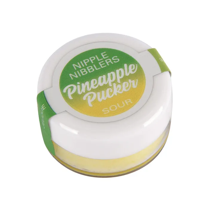Jelique Products Nipple Nibbler Sour Pleasure Balm Pineapple Pucker - 3g Jar | Female Sex Toys Jelique Products Nipple Nibbler Sour Pleasure Balm Pineapple Pucker - 3g Jar | Female Sex Toys