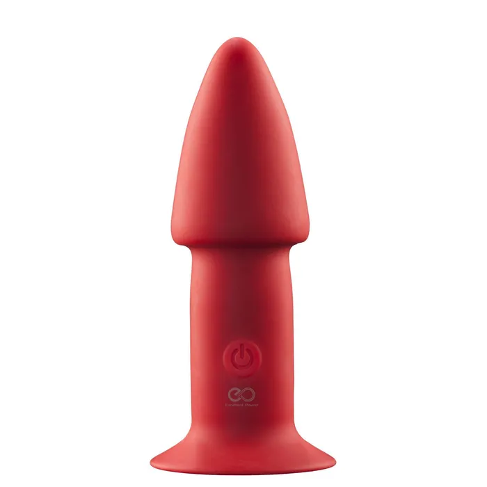 Large Rechargeable Vibrating Tapered Butt Plug 5 Inch | Excellent Power Anal