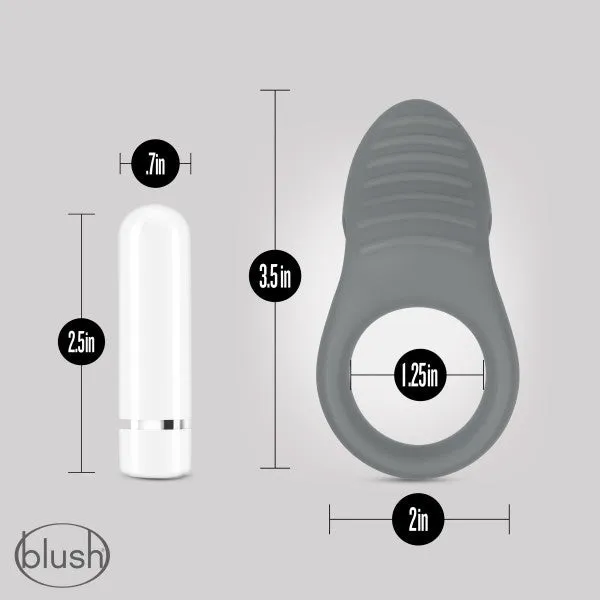 Male Sex Toys | Blush Novelties Noje - C1. Ring - Slate Male Sex Toys | Blush Novelties Noje - C1. Ring - Slate