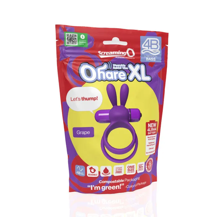 Male Sex Toys | Screaming O 4b Ohare XL - Grape Male Sex Toys | Screaming O 4b Ohare XL - Grape