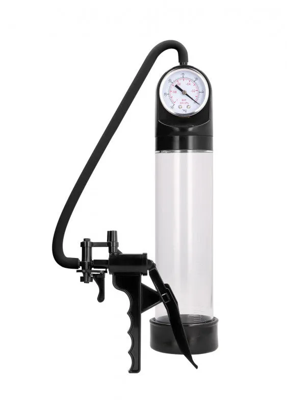 Male Sex Toys | Shots Pumped Elite Pump With Advanced Psi Gauge - Transparent Male Sex Toys | Shots Pumped Elite Pump With Advanced Psi Gauge - Transparent