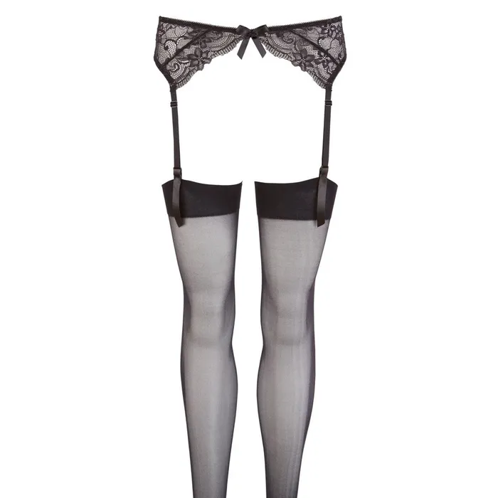 Mandy Mystery Lingerie Suspender Set Black | Anal Mandy Mystery Lingerie Suspender Set Black | Anal