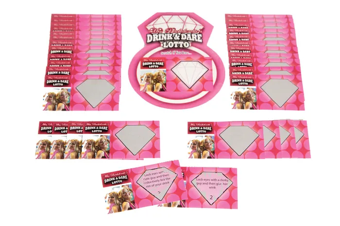 Miss Bachelorettes Drink And Dare Lotto Little Genie Vibrators