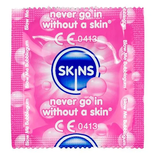 My Amazing Fantasy Vibrators | Skins Condoms Blow Me Bubblegum - 4 Pack My Amazing Fantasy Vibrators | Skins Condoms Blow Me Bubblegum - 4 Pack