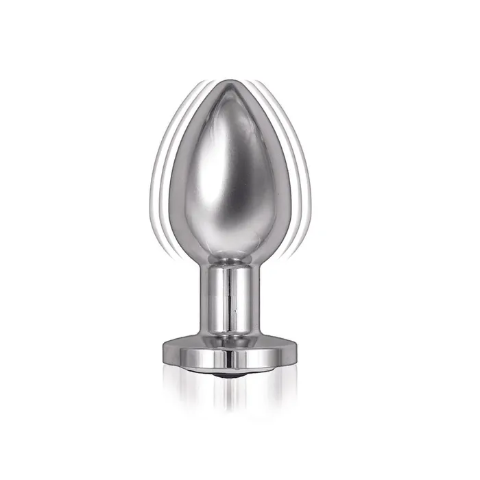Nasswalk Toys Anal | Ass Sation Remote Vibrating Butt Plug Silver