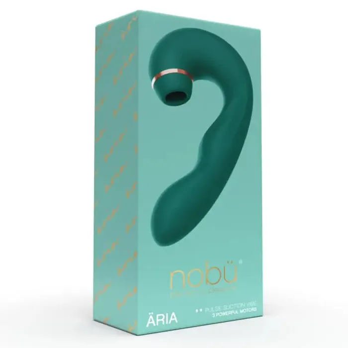 NOB Vibrators Nob Essentials Aria Tapping Pulse Clitoral Vibrator Emerald