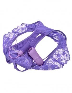 Pipedream Products Fantasy For Her Crotchless Panty Thrill-her | Female Sex Toys