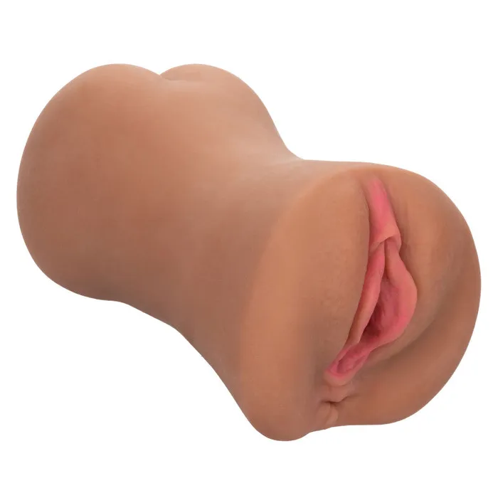 Stroke It Dual Entry Brown | CalExotics Vibrators Stroke It Dual Entry Brown | CalExotics Vibrators