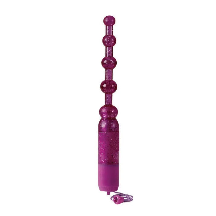Vibrators California Exotic Novelties Pleasure Beads Vib Wp Purple