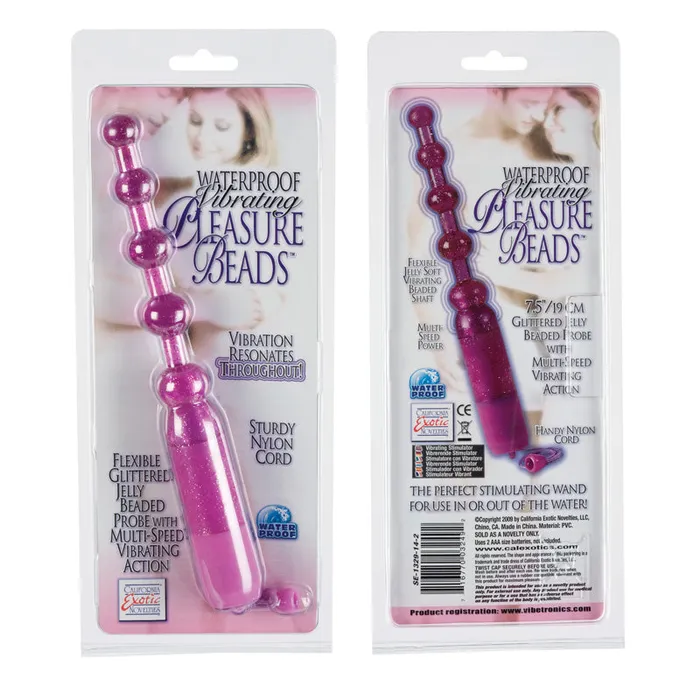 Vibrators | California Exotic Novelties Pleasure Beads Vib. W-p Purple