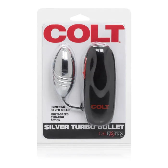 Vibrators | Colt Turbo Bullet - Silver - CalExotics Vibrators | Colt Turbo Bullet - Silver - CalExotics