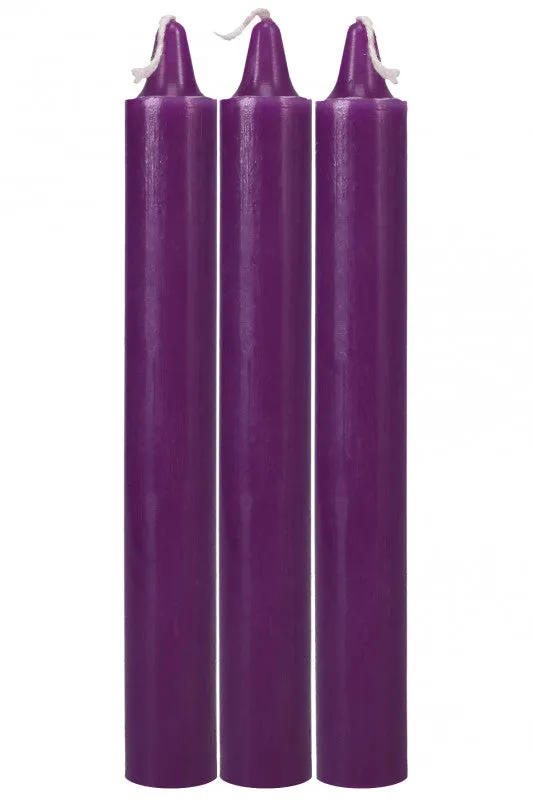 Vibrators | Japanese Drip Candles - 3 Pack - Purple - Doc Johnson Vibrators | Japanese Drip Candles - 3 Pack - Purple - Doc Johnson