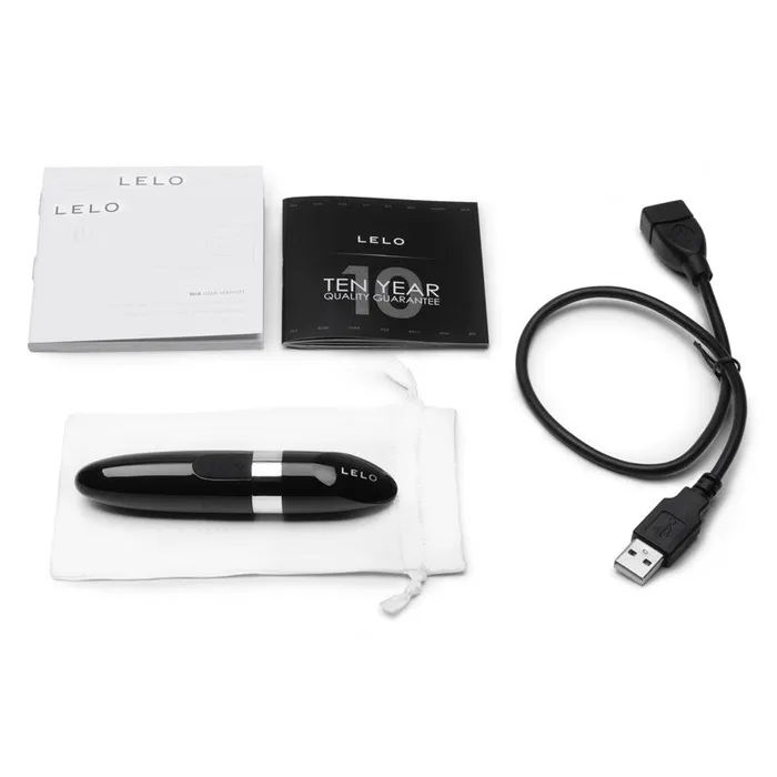 Vibrators | Lelo Mia Version 2 Black USB Luxury Rechargeable Vibrator - Lelo