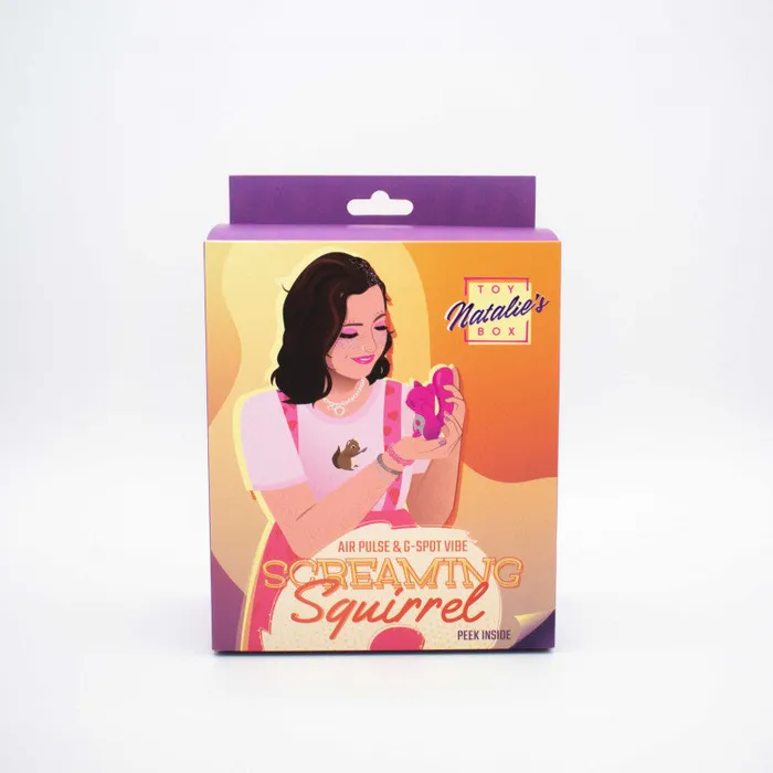 Vibrators | Like A Kitten, Inc. Screaming Squirrel Air Pulse and G-Spot Vibrator - Pink Vibrators | Like A Kitten, Inc. Screaming Squirrel Air Pulse and G-Spot Vibrator - Pink