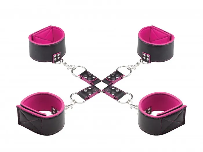 Vibrators Shots Ouch Reversible Hogtie Pink