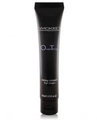 Wicked Lubes Vibrators Wicked Overtime Delay Cream 1 Oz