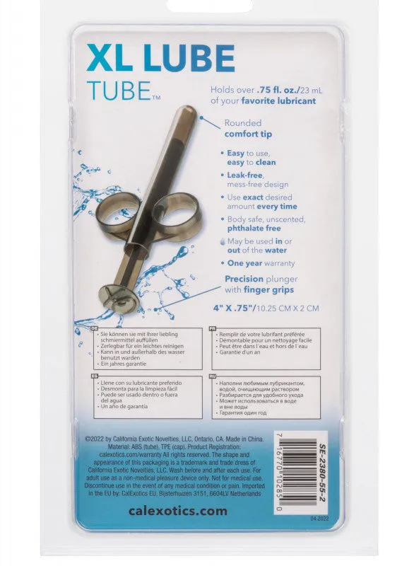 Xl Lube Tube - Smoke | CalExotics Male Sex Toys Xl Lube Tube - Smoke | CalExotics Male Sex Toys
